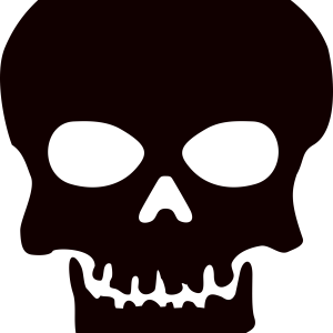 Skull logo PNG image