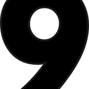Number 9 PNG
