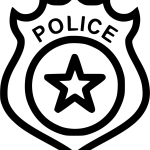 Police badge PNG
