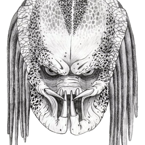 Predator head PNG