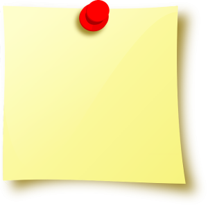 Sticky note PNG