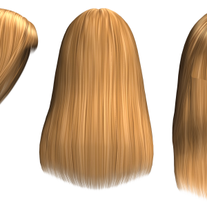 Hair wig PNG