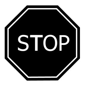 Sign stop PNG