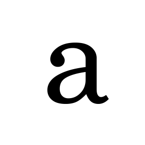 letter A PNG
