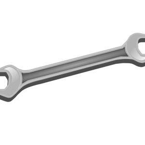 Wrench, spanner PNG image, free