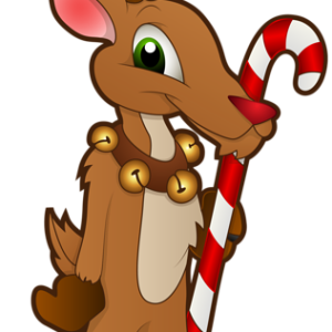 Santa Claus's reindeer PNG