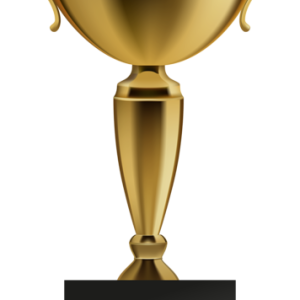 Award trophy cup