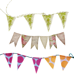 Party flags PNG