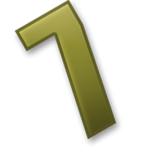number 7 PNG