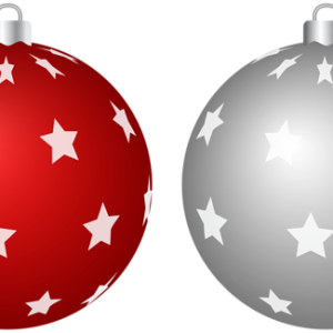 Christmas balls baubles