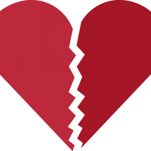 Broken heart PNG
