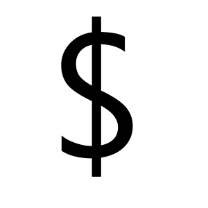 Dollar sign PNG