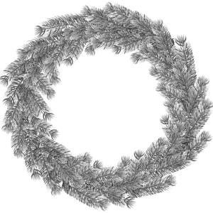 Christmas wreath PNG