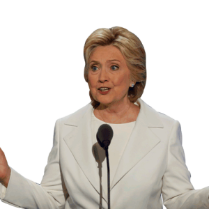 Hillary Clinton PNG