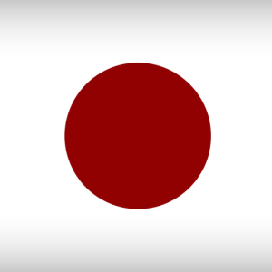 Japan flag PNG