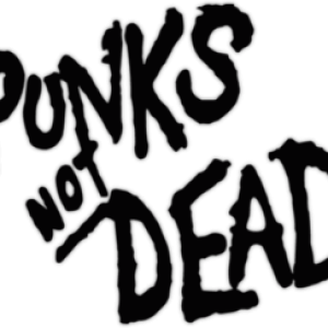Punks not dead PNG