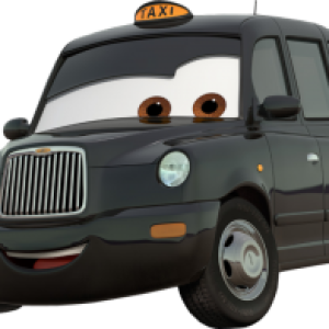 England London cab PNG