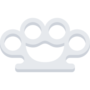 Brass knuckles PNG