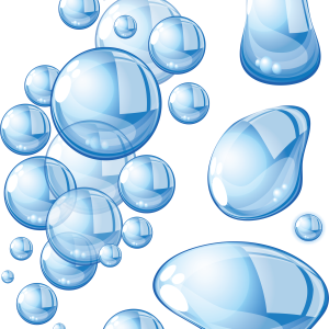 Water drops PNG image