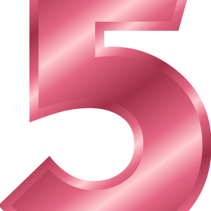 Number 5 PNG