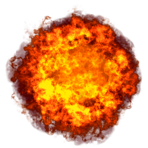 Fire transparent PNG image