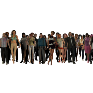 Crowd PNG