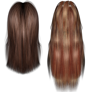 Hair wig PNG