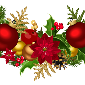 Christmas garland PNG