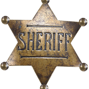 Sheriff badge PNG