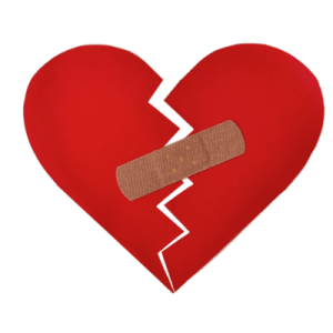 Broken heart PNG