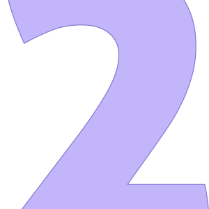 Number 2 PNG