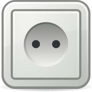 Power socket PNG
