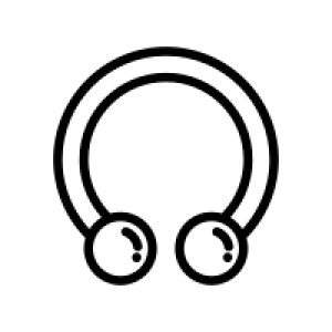 Body piercing PNG