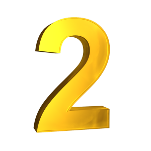 Number 2 PNG