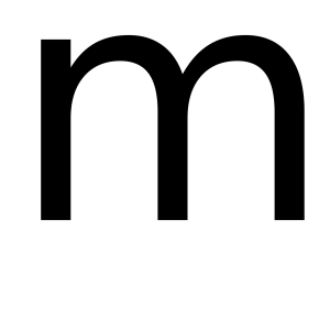 Letter M PNG