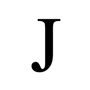 Letter J PNG