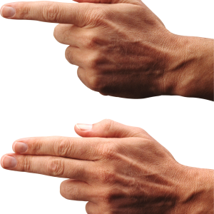 hand point PNG