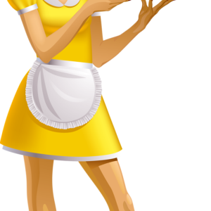 Waitress PNG