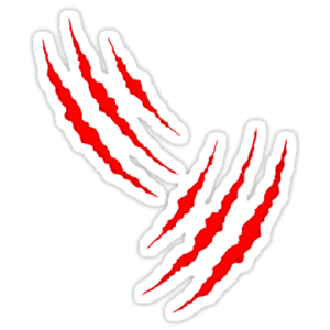 Scratches claw PNG image