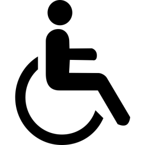 Disabled handicap symbol PNG