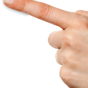 Finger touch PNG image