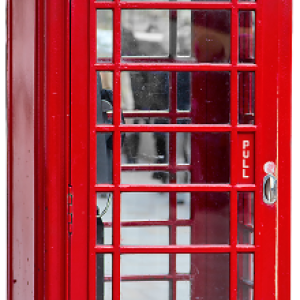 Telephone booth PNG