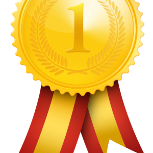 Gold medal PNG