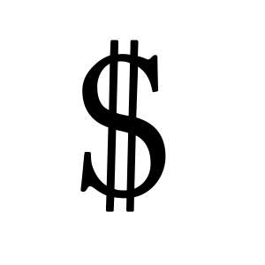 Dollar sign PNG