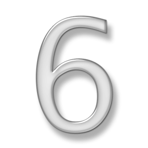 Number 6 PNG