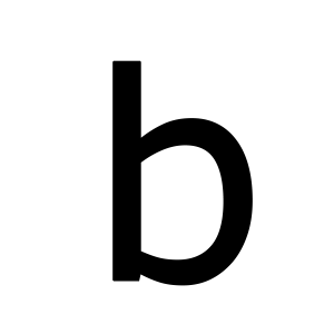 Letter B PNG