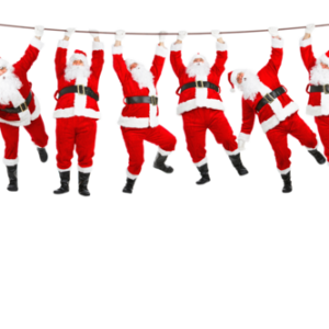 Santa Clauses PNG image