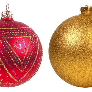 Christmas balls baubles