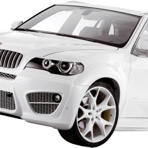 white BMW PNG image, free download