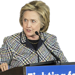 Hillary Clinton PNG